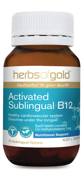Herbs of Gold - Activated Sublingual B12