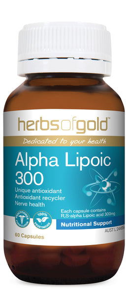 Herbs of Gold - Alpha Lipoic 300