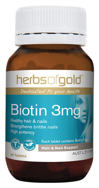 Herbs of Gold - Biotin 3mg