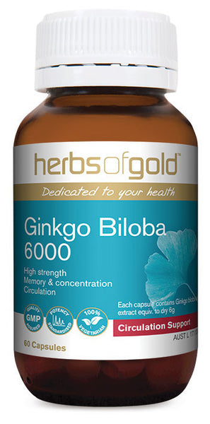 Herbs of Gold - Ginkgo Biloba 6000