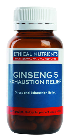 Ethical Nutrients - Ginseng 5 Exaustion Relief