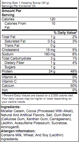 Gold Standard - 100% Casein