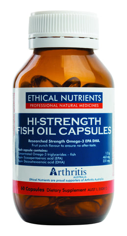 Ethical Nutrients - Hi-Strength Fish Oil