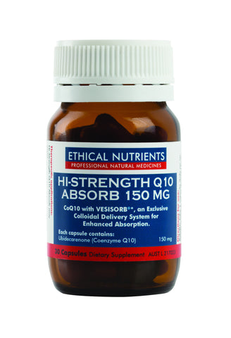 Ethical Nutrients - Hi-Strength Q10 Absorb-150mg