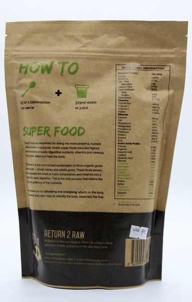 Return 2 Raw - Raw Greenz