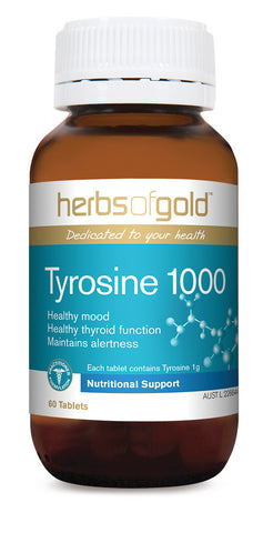 Herbs of Gold - Tyrosine 1000