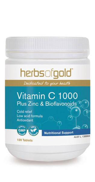 Herbs of Gold - Vitamin C 1000 Plus Zinc Bioflavonoids