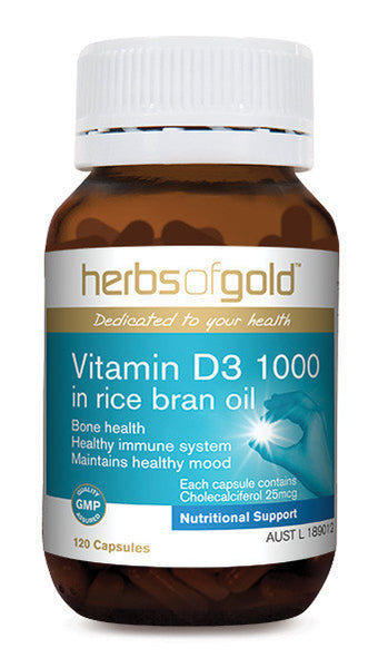 Herbs of Gold - Vitamin D3 1000